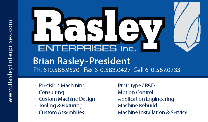 Brian Rasley Business Card